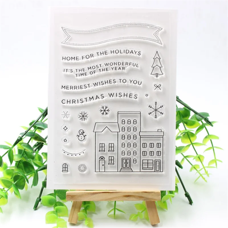 YPP CRAFT Christmas Wishes Transparent Clear Silicone Stamps for DIY Scrapbooking/Card Making/Kids Fun Decoration Supplies 220
YPP CRAFT Christmas Wishes Transparent Clear Silicone Stamps for DIY Scrapbooking/Card Making/Kids Fun Decoration Supplies 220
