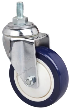 1PC EDL Medium 4 Inch Casters Wheels 130Kg Polyurethane Wheels Castors Thread Screw Bearing Swivel Chrome Industrial for trolley
1PC EDL Medium 4 Inch Casters Wheels 130Kg Polyurethane Wheels Castors Thread Screw Bearing Swivel Chrome Industrial for trolley