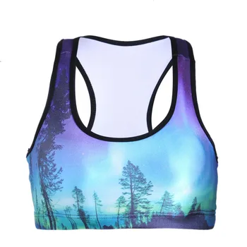 Women Blue Forest Night Print Fitness Short Vest Workout Wireless Underwear Seamless Stretch Tank Top Hiphop Soft Bras
Women Blue Forest Night Print Fitness Short Vest Workout Wireless Underwear Seamless Stretch Tank Top Hiphop Soft Bras