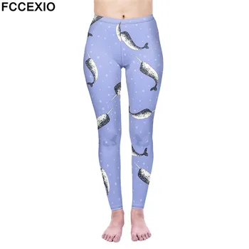 FCCEXIO 2019 New Design Female Workout Pants High Waist Fitness Leggings Narwhal 3D Print Leggins Women Leggings Slim Trousers
FCCEXIO 2019 New Design Female Workout Pants High Waist Fitness Leggings Narwhal 3D Print Leggins Women Leggings Slim Trousers