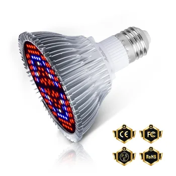 E27 LED Grow Light 30W 50W 80W Fitolamp E14 Grow LED Lamp For Plants 18W 28W Full Spectrum Led Plant Light AC85-265V Indoor Grow
E27 LED Grow Light 30W 50W 80W Fitolamp E14 Grow LED Lamp For Plants 18W 28W Full Spectrum Led Plant Light AC85-265V Indoor Grow