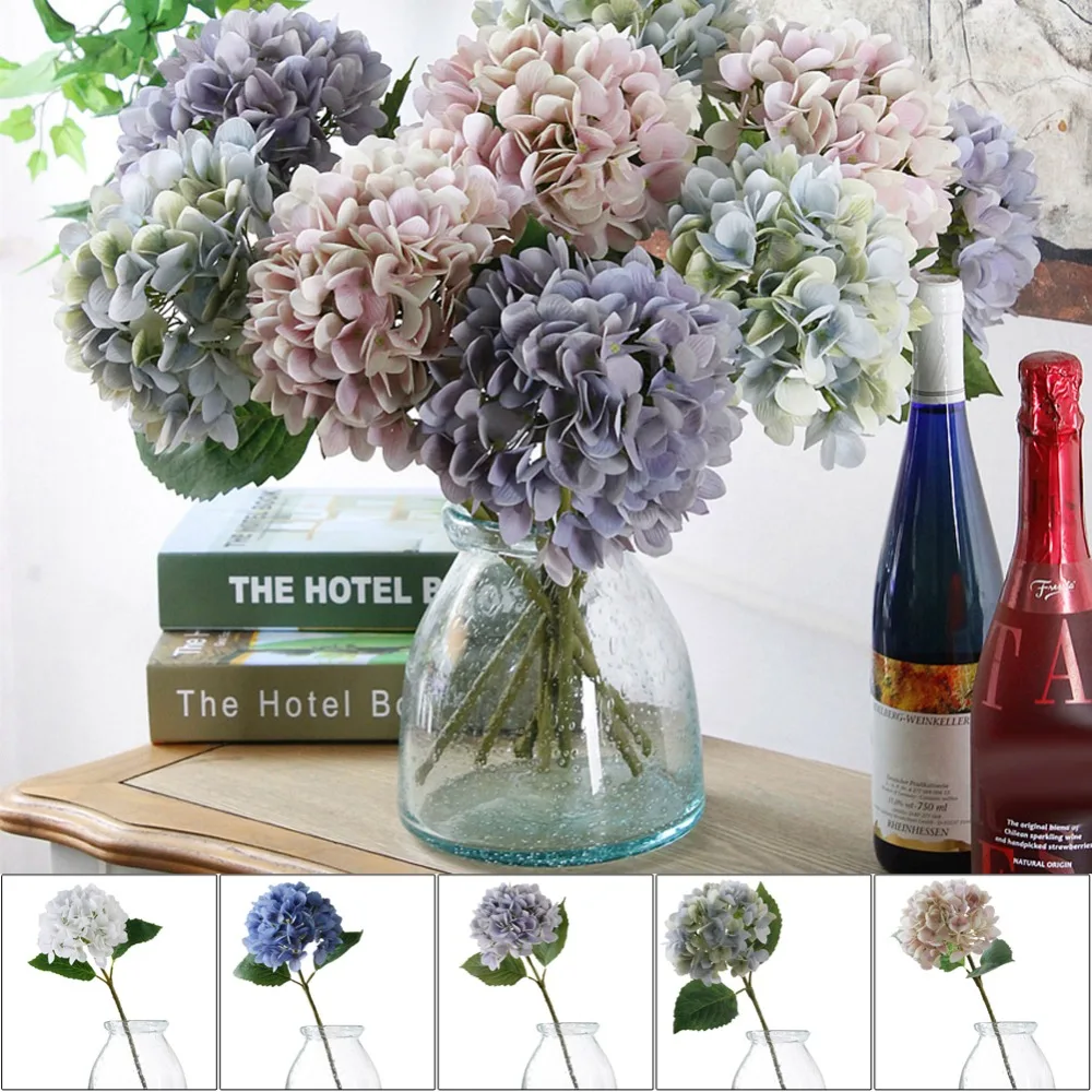 Single Branch Simulation Printed Hydrangea Flower with Flower Rod DIY Silk Accessory for Party Home Wedding Decoration
Single Branch Simulation Printed Hydrangea Flower with Flower Rod DIY Silk Accessory for Party Home Wedding Decoration
