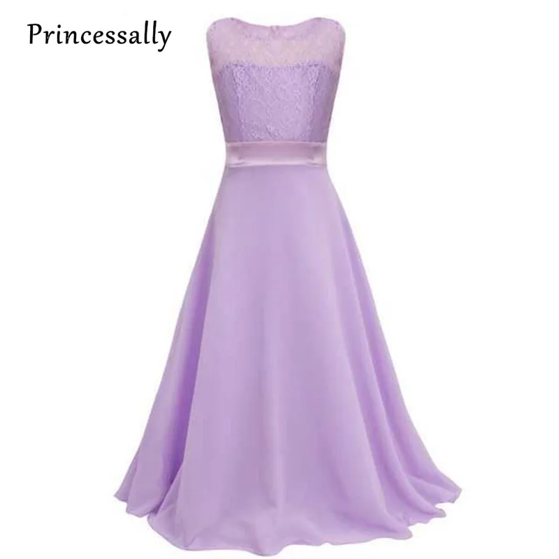 Purple Flower Girl Dress Floor Length Chiffon Lace Tank Sleeveless Wedding Party Prom Gown Elegant Children Girl Pegant Dress
Purple Flower Girl Dress Floor Length Chiffon Lace Tank Sleeveless Wedding Party Prom Gown Elegant Children Girl Pegant Dress