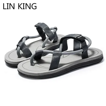 LIN KING Light Weight Casual Men Sandals Slippers Fashion Outdoor Summer Slides Flip Flops Comfortable Non Slip Man Beach Shoes
LIN KING Light Weight Casual Men Sandals Slippers Fashion Outdoor Summer Slides Flip Flops Comfortable Non Slip Man Beach Shoes