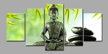 5 Piece Set Modern Bamboo And Buddha Picture Wall Painting On Canvas Living Room Hanging Wall Decor(No Frame)
5 Piece Set Modern Bamboo And Buddha Picture Wall Painting On Canvas Living Room Hanging Wall Decor(No Frame)