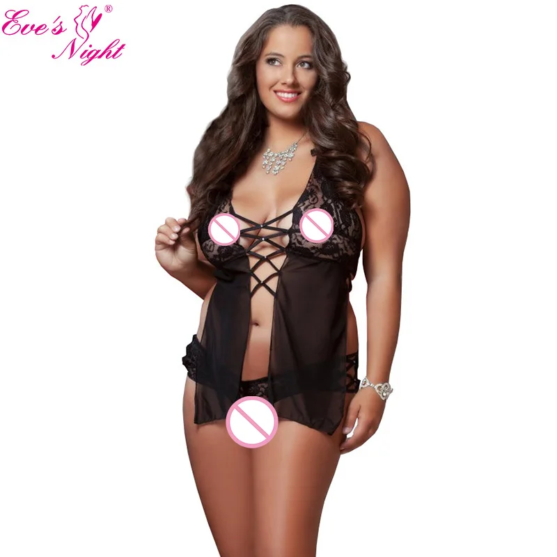 Plus size xxl 3xl 4xl lingerie sexy hot erotc women lace see through transparent mesh bandage tie nightie babydoll grande taille
Plus size xxl 3xl 4xl lingerie sexy hot erotc women lace see through transparent mesh bandage tie nightie babydoll grande taille