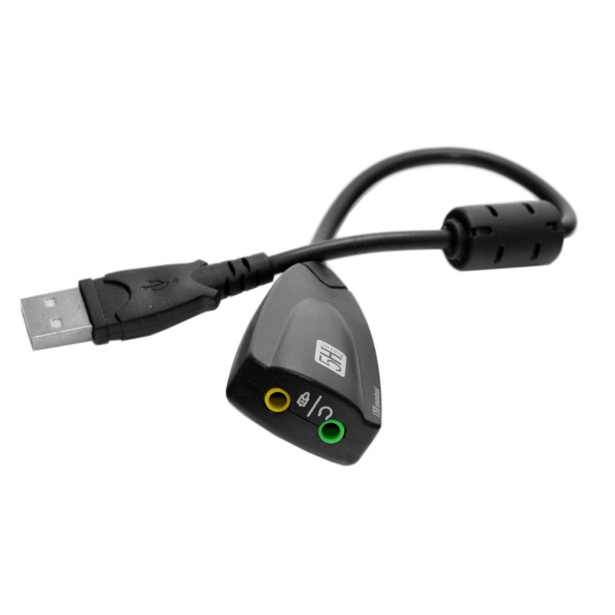 CYDZ USB 2.0 to Virtual 5.1 Channel 3D Audio Sound Card Controller Adapter 3.5mm Stereo Cable
CYDZ USB 2.0 to Virtual 5.1 Channel 3D Audio Sound Card Controller Adapter 3.5mm Stereo Cable