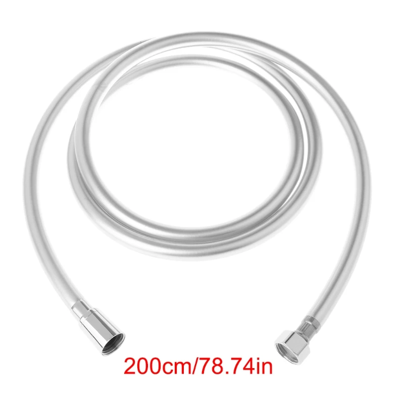 Everlasting High Pressure Silver PVC Smooth Shower Hose For Bath Handheld Shower Head Flexible Shower Hose 200cm
Everlasting High Pressure Silver PVC Smooth Shower Hose For Bath Handheld Shower Head Flexible Shower Hose 200cm