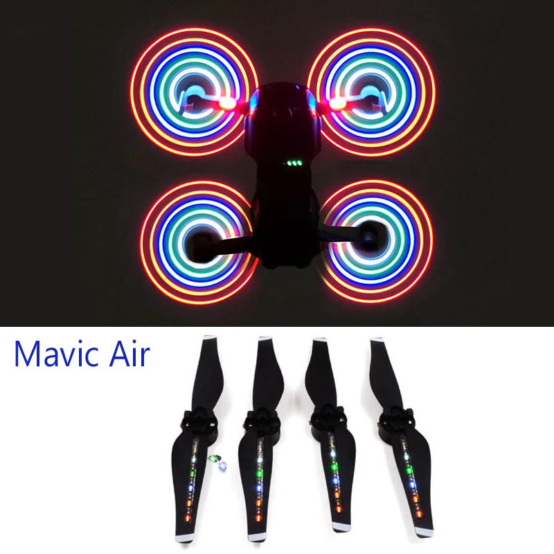 DJI Mavic Air Propeller 5332S Flash LED Propeller USB Chargeable Quick Release Prop Blade Light Painting Long-Exposure Effect
DJI Mavic Air Propeller 5332S Flash LED Propeller USB Chargeable Quick Release Prop Blade Light Painting Long-Exposure Effect