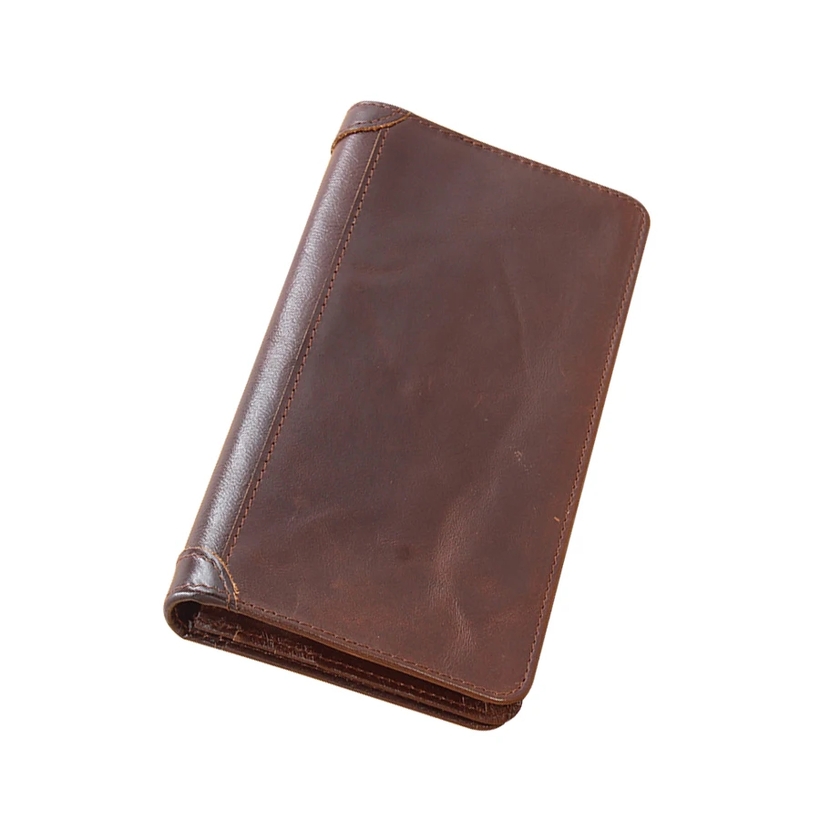 2017 New Arrival Men wallets Genuine Leather Wallet Business Card Holder Male Bag Slim Men's Purse Vintage Money Bags | Багаж и сумки