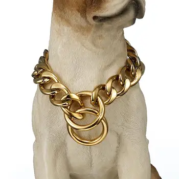 13/15mm Stainless Steel Dog Chain Metal Convenient Puppy Dog Choker Chains Training Walking Chain Collars for Big dogs 12-34''
13/15mm Stainless Steel Dog Chain Metal Convenient Puppy Dog Choker Chains Training Walking Chain Collars for Big dogs 12-34''