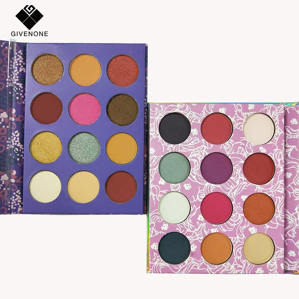 GIVENONE New Arrival Charming Eyeshadow 12 Color Palette Make up Palette Matte Shimmer Pigmented Eye Shadow Powder
GIVENONE New Arrival Charming Eyeshadow 12 Color Palette Make up Palette Matte Shimmer Pigmented Eye Shadow Powder