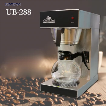 UB-288 American coffee machine commercial semi-automatic drip tea making machine glass Hourglass American Coffee 12*2 cup 1900W
UB-288 American coffee machine commercial semi-automatic drip tea making machine glass Hourglass American Coffee 12*2 cup 1900W