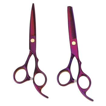 6 Inch Purple Alloy Cutting Thinning Styling Tool Hair Scissors Salon Hairdressing Shears Regular Flat Teeth Blades
6 Inch Purple Alloy Cutting Thinning Styling Tool Hair Scissors Salon Hairdressing Shears Regular Flat Teeth Blades