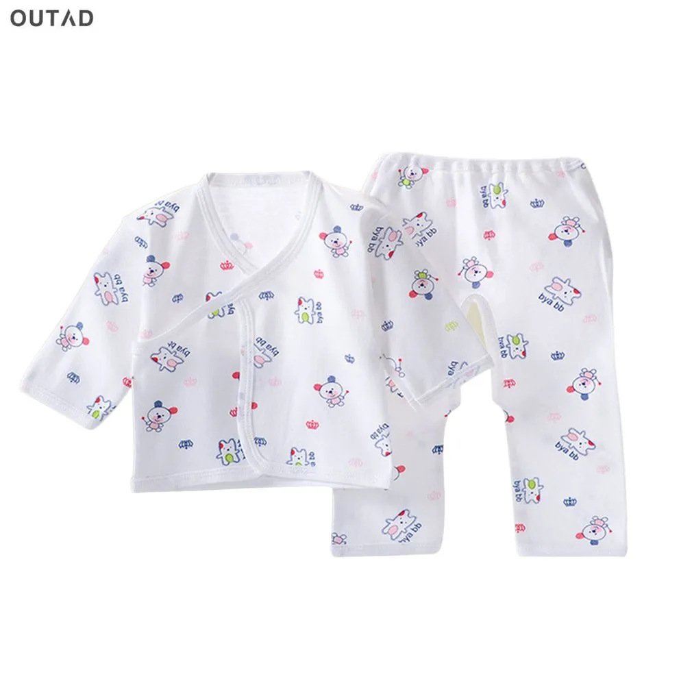 OUTAD 2pcs Infant Comfortable Newborn baby sets Clothing Soft Cotton Underwear set Baby Clothing Suit For 0-3 Months All Seasons
OUTAD 2pcs Infant Comfortable Newborn baby sets Clothing Soft Cotton Underwear set Baby Clothing Suit For 0-3 Months All Seasons