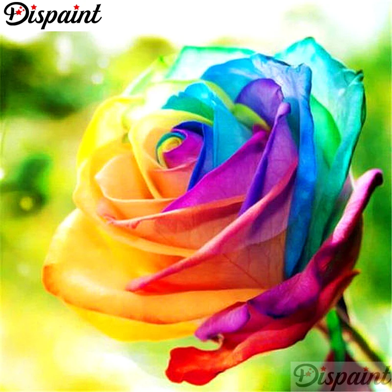 Dispaint Full Square/Round Drill 5D DIY Diamond Painting "Colored roses flower" 3D Embroidery Cross Stitch 5D Home Decor A11835
Dispaint Full Square/Round Drill 5D DIY Diamond Painting "Colored roses flower" 3D Embroidery Cross Stitch 5D Home Decor A11835