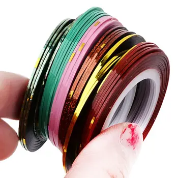 1 Roll Nail Art 20M Adhesive Striping Tape Line Decals Sticker Decoration Multi Color DIY Manicure Nail Art Styling Tools
1 Roll Nail Art 20M Adhesive Striping Tape Line Decals Sticker Decoration Multi Color DIY Manicure Nail Art Styling Tools