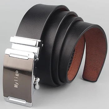 2019 New Sports and leisure Simple Atmosphere High-end business Fashion Automatic Buckle formal Men's Belt leather belt 150cm
2019 New Sports and leisure Simple Atmosphere High-end business Fashion Automatic Buckle formal Men's Belt leather belt 150cm
