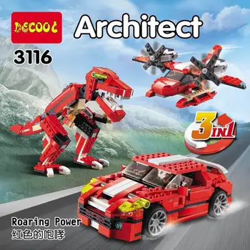 City Architect 3 in 1 Creator Roaring Power Building Blocks Bricks Model Kids Toys For Children Gift
City Architect 3 in 1 Creator Roaring Power Building Blocks Bricks Model Kids Toys For Children Gift