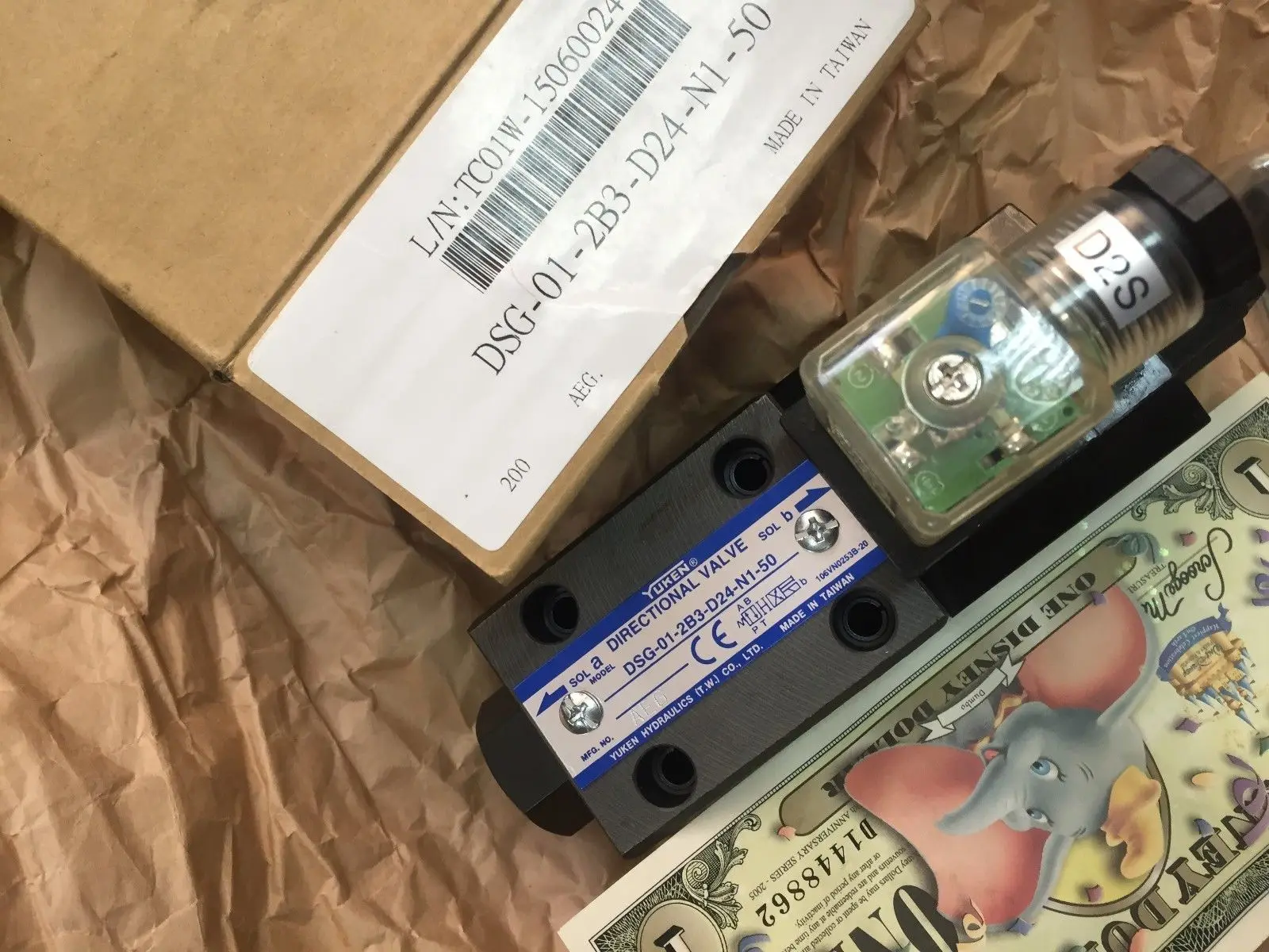 DSG-01-2B3-D24-N1-50 new yuken valve