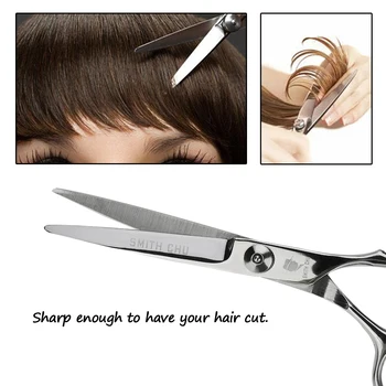 6.9in Smith Chu Hair Scissors Professional Salon Barber Hair Shear Scissors for Adult & Children Hair Cutting Scissor Clipper
6.9in Smith Chu Hair Scissors Professional Salon Barber Hair Shear Scissors for Adult & Children Hair Cutting Scissor Clipper