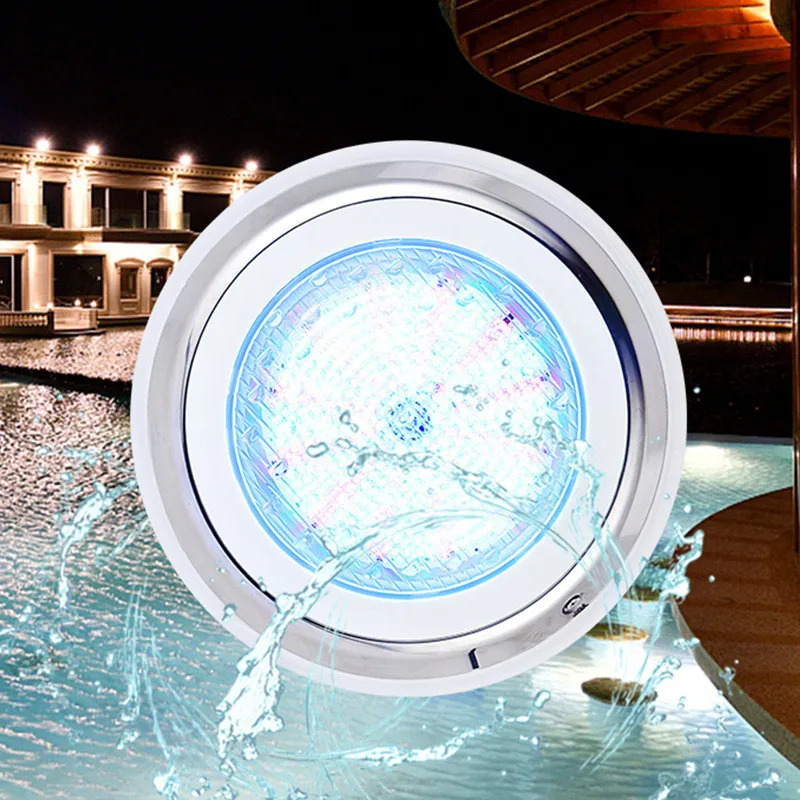 Underwater Incandescent Pool Light with Stainless Steel Face Ring Garden Swimming Pool Party Home Decor AC12V RGB Par56 18W 24W
Underwater Incandescent Pool Light with Stainless Steel Face Ring Garden Swimming Pool Party Home Decor AC12V RGB Par56 18W 24W
