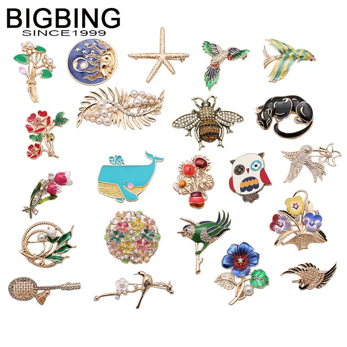 Q008 BIGBING Fashion jewelry many styles golden lion fish sun moon star brooch fashion Brooch good quality nickel free
Q008 BIGBING Fashion jewelry many styles golden lion fish sun moon star brooch fashion Brooch good quality nickel free