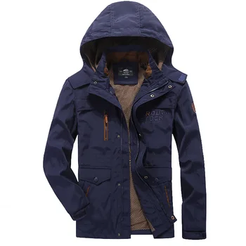Fashion Clothing Men Autumn Winter Jackets And Coats Hooded Military Army Casual Jacket Windbreaker Quick Drying Jacket
Fashion Clothing Men Autumn Winter Jackets And Coats Hooded Military Army Casual Jacket Windbreaker Quick Drying Jacket