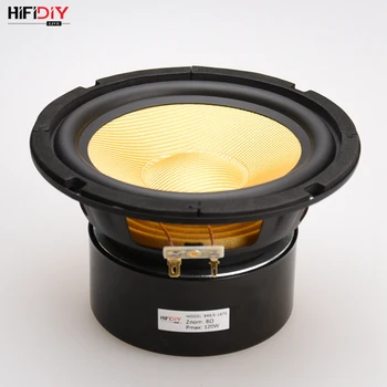 HIFIDIY LIVE HIFI speakers DIY 6 inch 6.5 Midbass Woofer speaker Unit 8 OHM 100W Glass fiber vibratory basin Loudspeaker K6-167S
HIFIDIY LIVE HIFI speakers DIY 6 inch 6.5 Midbass Woofer speaker Unit 8 OHM 100W Glass fiber vibratory basin Loudspeaker K6-167S