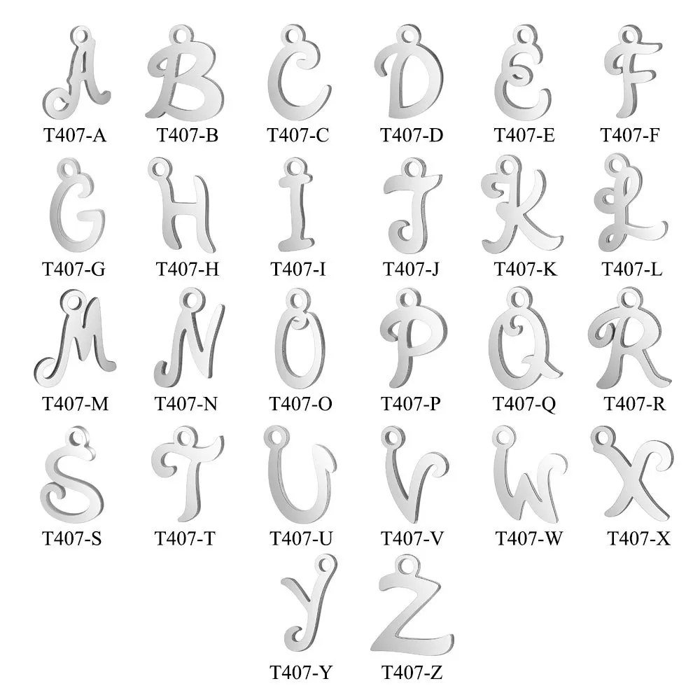 Mini Alphabet Jewelry Stainless Steel A to Z Letter Metal Charms for Women DIY Jewelry Making Mini Charms 20pcs/lot
Mini Alphabet Jewelry Stainless Steel A to Z Letter Metal Charms for Women DIY Jewelry Making Mini Charms 20pcs/lot