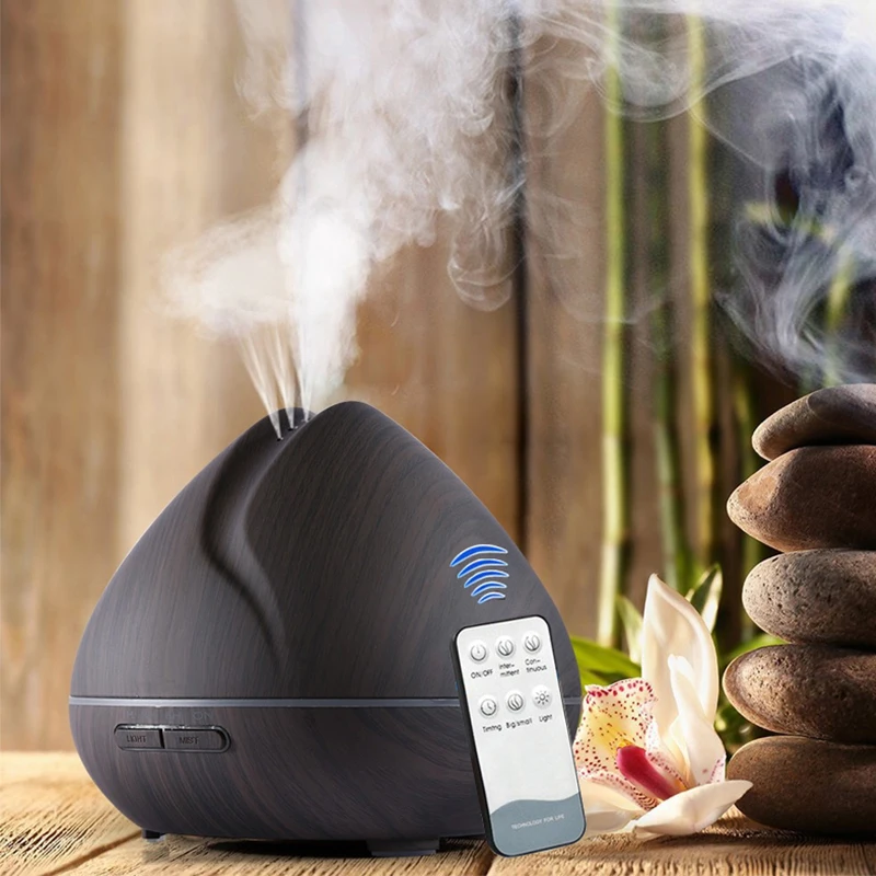550ML Air Humidifier Aromatherapy Essential Oil Diffuser With Remote Control Aroma Diffuser 7 Changing LED Lamp For Home Office
550ML Air Humidifier Aromatherapy Essential Oil Diffuser With Remote Control Aroma Diffuser 7 Changing LED Lamp For Home Office