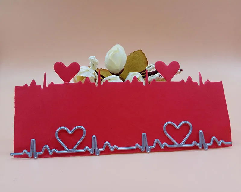 Heart Heartbeat Outline border borderline Cutting Dies Scrapbooking Dies Metal Embossing Stamps and die for Card Making DIY
Heart Heartbeat Outline border borderline Cutting Dies Scrapbooking Dies Metal Embossing Stamps and die for Card Making DIY