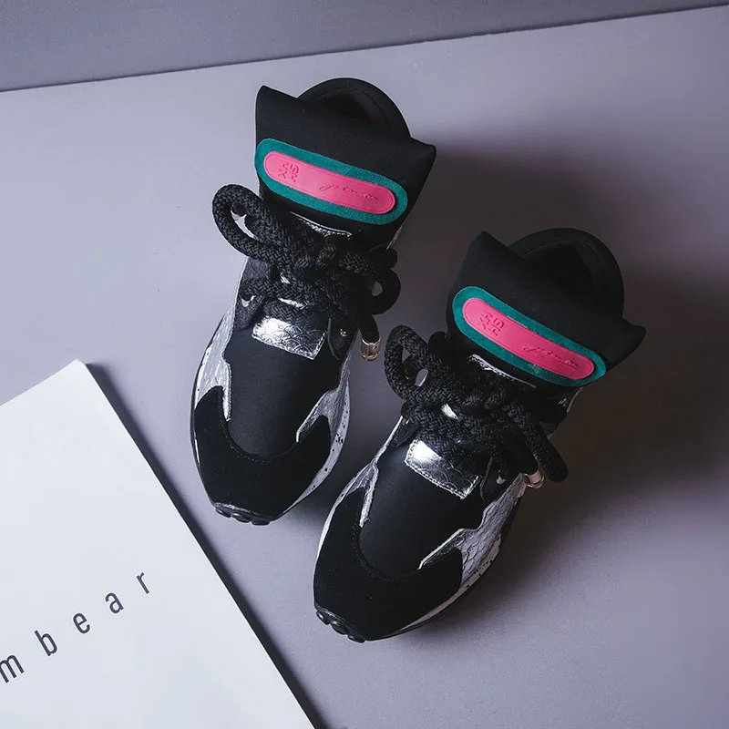 AGUTZM Platform Sneakers Women Leather Designer Shoes Women Luxury 2019 6cm Summer Spring
AGUTZM Platform Sneakers Women Leather Designer Shoes Women Luxury 2019 6cm Summer Spring