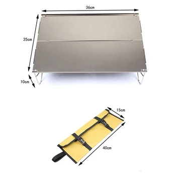 Portable Foldable Folding Table Desk Camping Picnic Aluminium Alloy Ultra-light Outdoor Stool Furniture Accessories 2019
Portable Foldable Folding Table Desk Camping Picnic Aluminium Alloy Ultra-light Outdoor Stool Furniture Accessories 2019