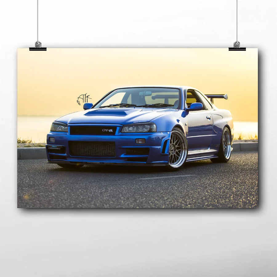 Nissan Skyline GT-R Picture HD Printed Modern framed painting Super Car Canvas Poster Wall Art For Room Decor
Nissan Skyline GT-R Picture HD Printed Modern framed painting Super Car Canvas Poster Wall Art For Room Decor