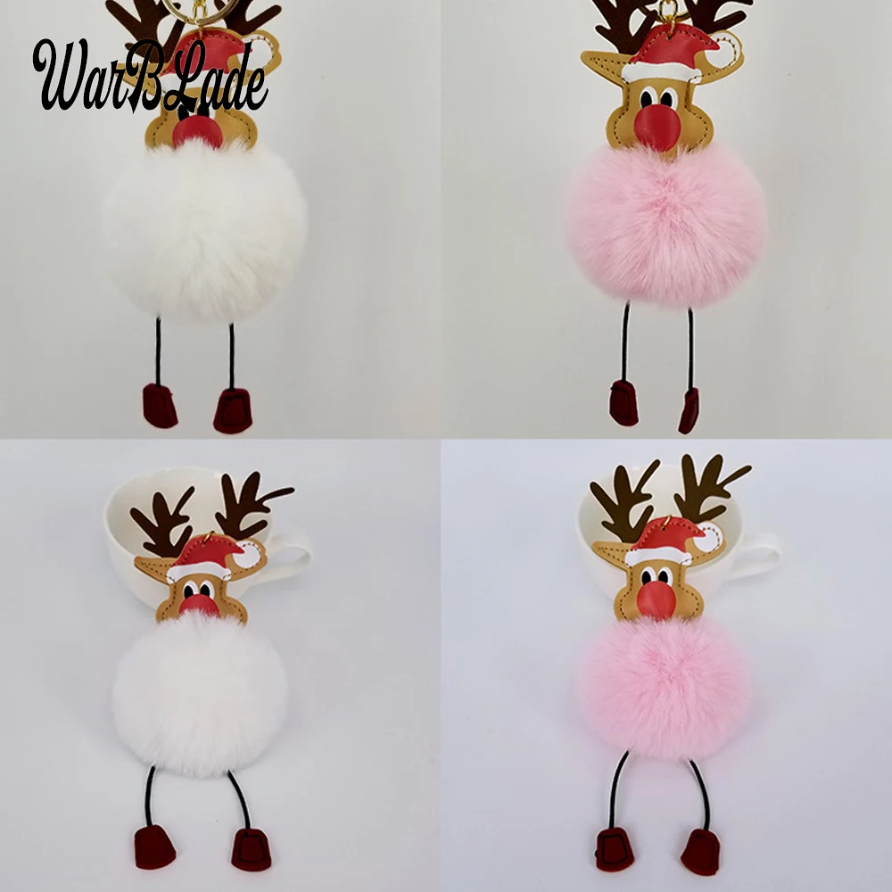 2019 Pompom Santa Claus Keychain Artificial Fluffy Rabbit Fur Ball Key Chain Women Car Bag Key Ring Porte Clef Christmas Gif
2019 Pompom Santa Claus Keychain Artificial Fluffy Rabbit Fur Ball Key Chain Women Car Bag Key Ring Porte Clef Christmas Gif