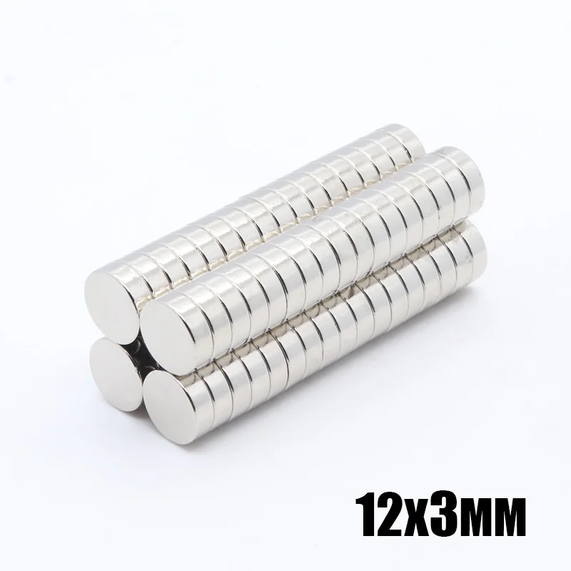 50pcs 12mm x 3mm Super Strong Round Disc Magnets 12*3 12x3 Rare Earth Neodymium Magnet N35 12mm*3mm New Arrival
50pcs 12mm x 3mm Super Strong Round Disc Magnets 12*3 12x3 Rare Earth Neodymium Magnet N35 12mm*3mm New Arrival