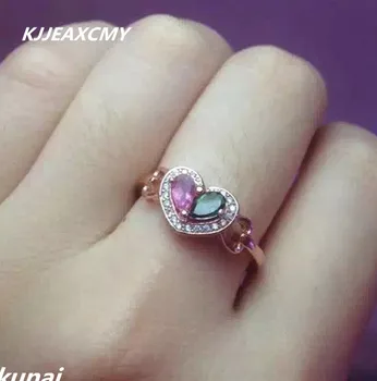 KJJEAXCMY Fine jewelry Colorful hand ornaments, natural tourmaline, women's rings, 925 silver ornaments
KJJEAXCMY Fine jewelry Colorful hand ornaments, natural tourmaline, women's rings, 925 silver ornaments