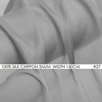 WHITE SILK CHIFFON FABRIC 6momme Width 140cm 100% Natural Silk Chiffon Fabric For Wedding Dress Silk ribbonGauz Silver GreyNO 27
WHITE SILK CHIFFON FABRIC 6momme Width 140cm 100% Natural Silk Chiffon Fabric For Wedding Dress Silk ribbonGauz Silver GreyNO 27