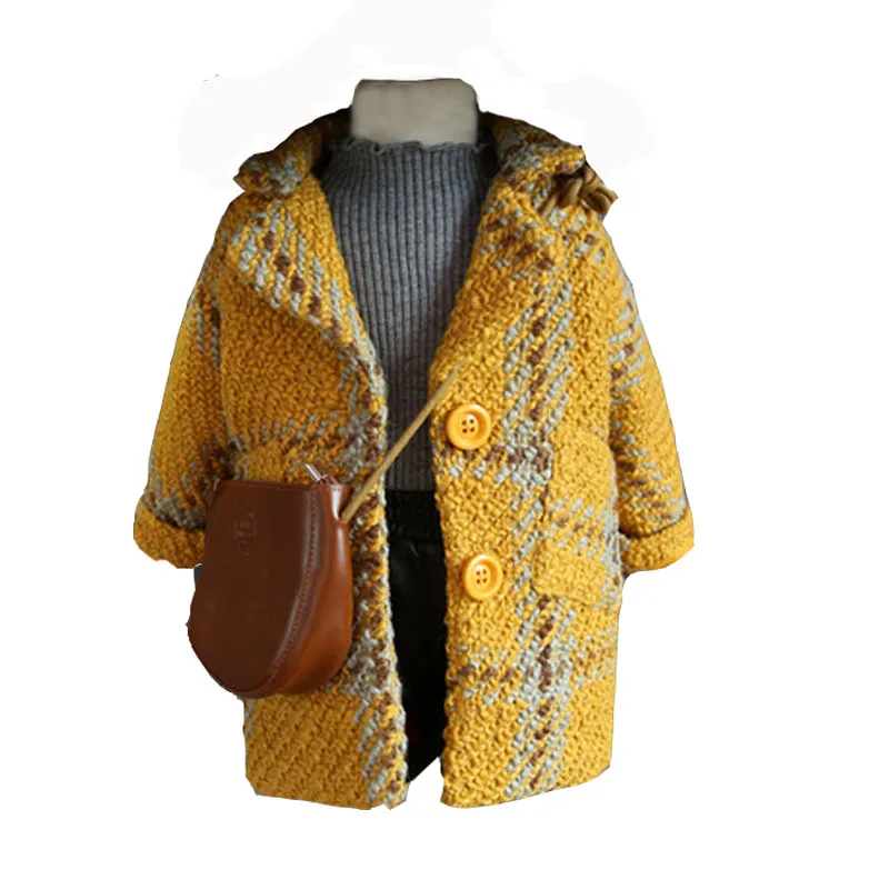 Girls' Woollen Coat 2018 Korean Princess Outerwear Winter Girls Outfit Thickening Style Long Woollen Coat Children's Clothes
Girls' Woollen Coat 2018 Korean Princess Outerwear Winter Girls Outfit Thickening Style Long Woollen Coat Children's Clothes
