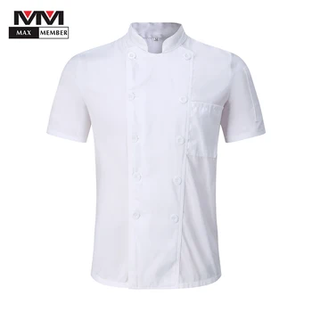 Men Women White Chef Jackets Double Breasted Short Sleeve Summer Restaurant Food Service Kitchen Work Cook Wear Uniforms Aprons
Men Women White Chef Jackets Double Breasted Short Sleeve Summer Restaurant Food Service Kitchen Work Cook Wear Uniforms Aprons