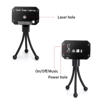 Mini Auto Flash DJ LED Party Lights RGB Sound Activated Disco Light Projector Stage Lights for Disco Party Home Birthday Wedding
Mini Auto Flash DJ LED Party Lights RGB Sound Activated Disco Light Projector Stage Lights for Disco Party Home Birthday Wedding