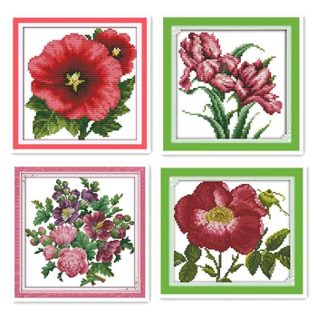 Manual diy Small cross stitch Kit Simple Modern Beginner Child Novice Embroidery Beautiful Flowers Decorative painting
Manual diy Small cross stitch Kit Simple Modern Beginner Child Novice Embroidery Beautiful Flowers Decorative painting