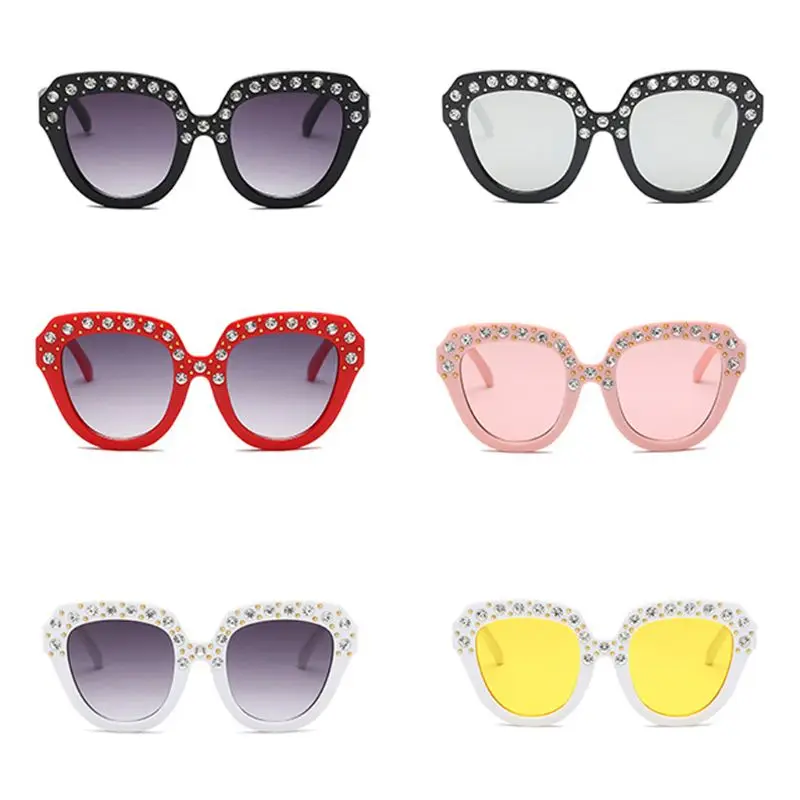 Fashion Oversized Diamond Big Square Sunglasses Luxury Designer Kids Baby Mirror Sun Glasses For Children Girl
Fashion Oversized Diamond Big Square Sunglasses Luxury Designer Kids Baby Mirror Sun Glasses For Children Girl