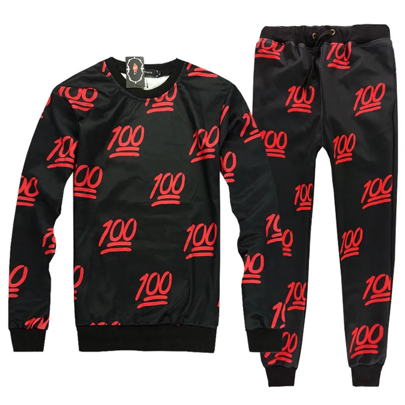 Bodybuilding Men Set Spring Sweatshirt Mens Hoodies +Pants 2019 two pieces set 100 printed tracksuit Man Hoodie sportwear 
Bodybuilding Men Set Spring Sweatshirt Mens Hoodies +Pants 2019 two pieces set 100 printed tracksuit Man Hoodie sportwear