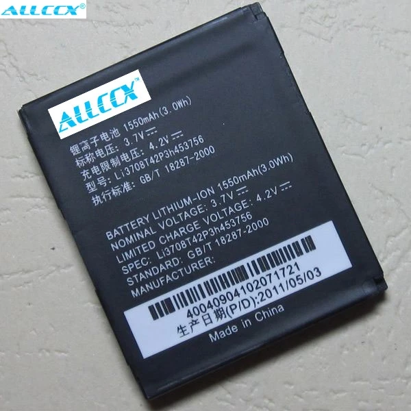 ALLCCX high quality mobile battery Li3708T42P3H453756 for ZTE K80 D90 U210 U218 F188 with good quality and best price
ALLCCX high quality mobile battery Li3708T42P3H453756 for ZTE K80 D90 U210 U218 F188 with good quality and best price