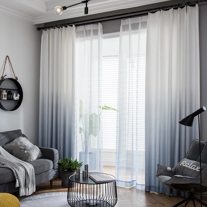 Gradient Color Thermal Insulation Cloth Thick Curtains for Living Room Kitchen Window Treatments Curtain Sheer for Bedroom Drape
Gradient Color Thermal Insulation Cloth Thick Curtains for Living Room Kitchen Window Treatments Curtain Sheer for Bedroom Drape
