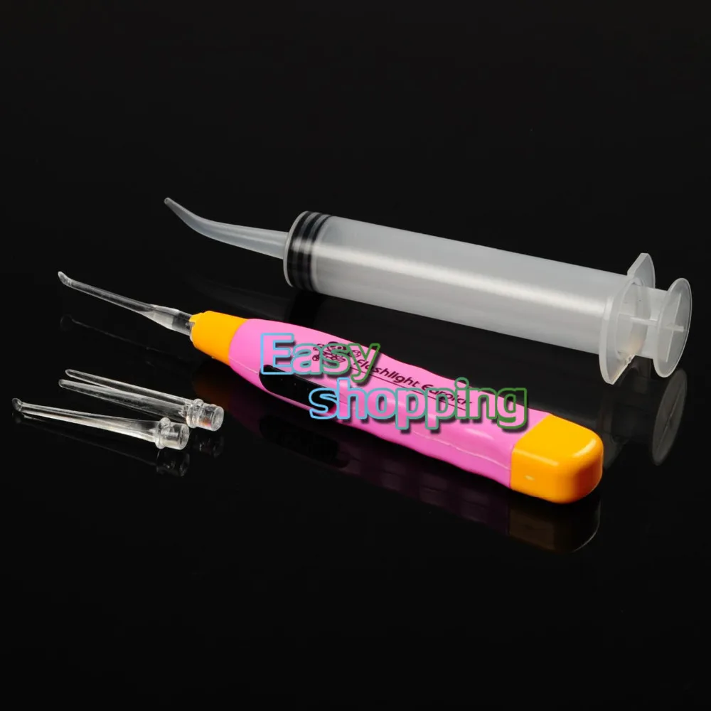 1Pc Tonsil Stone Removal LED Light Adapters Tonsillolith + 1Pc Dental Irrigation Syringe
1Pc Tonsil Stone Removal LED Light Adapters Tonsillolith + 1Pc Dental Irrigation Syringe