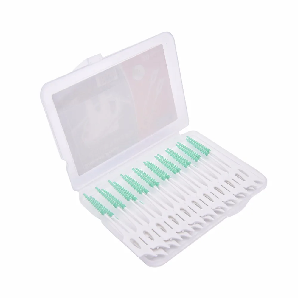 40pcs/2box Push-Pull Interdental Brush Gum Interdental Brush Toothbrush Oral Care Toothpick Orthodontic Wire Brush
40pcs/2box Push-Pull Interdental Brush Gum Interdental Brush Toothbrush Oral Care Toothpick Orthodontic Wire Brush