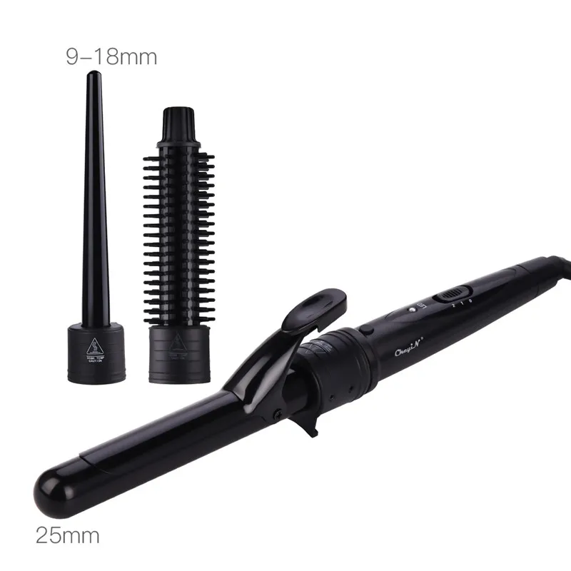 Multi-Size 3 In 1 Interchangeable Hair Curling Iron Fast Heating Ceramic Hair Curler Curling Wand Rollers Waver Styling Tools
Multi-Size 3 In 1 Interchangeable Hair Curling Iron Fast Heating Ceramic Hair Curler Curling Wand Rollers Waver Styling Tools